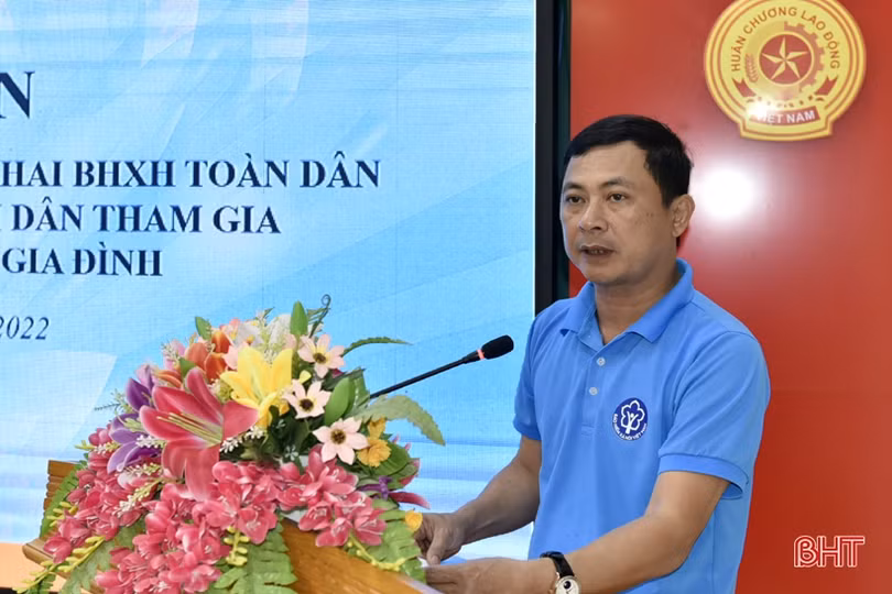 Hà Tĩnh phát động ra quân “Tháng vận động triển khai BHXH toàn dân”