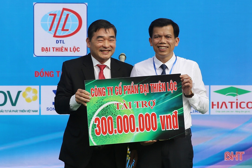 260 vận động viên tranh tài Giải quần vợt Cúp Truyền hình Hà Tĩnh lần thứ VI