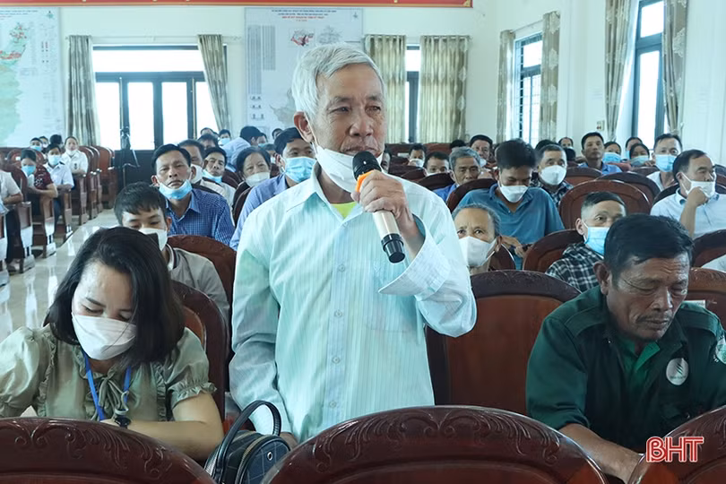 Người dân Cẩm Xuyên đề nghị đảm bảo thoát lũ khi triển khai dự án cao tốc Bắc - Nam