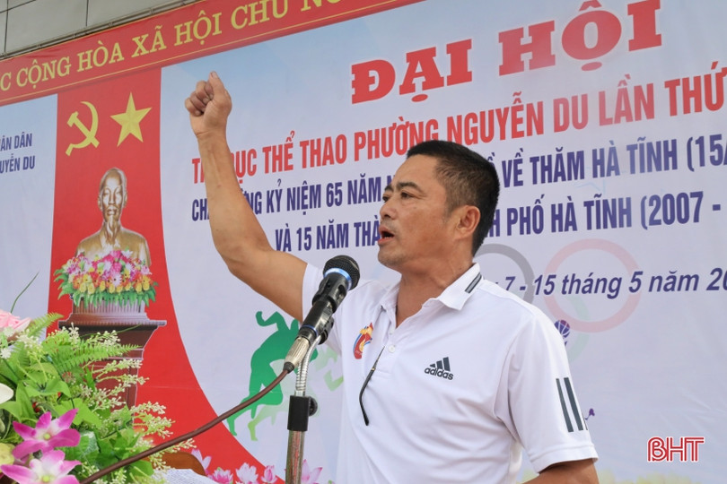 Đại hội TDTT phường Nguyễn Du tranh tài ở 5 bộ môn thi đấu