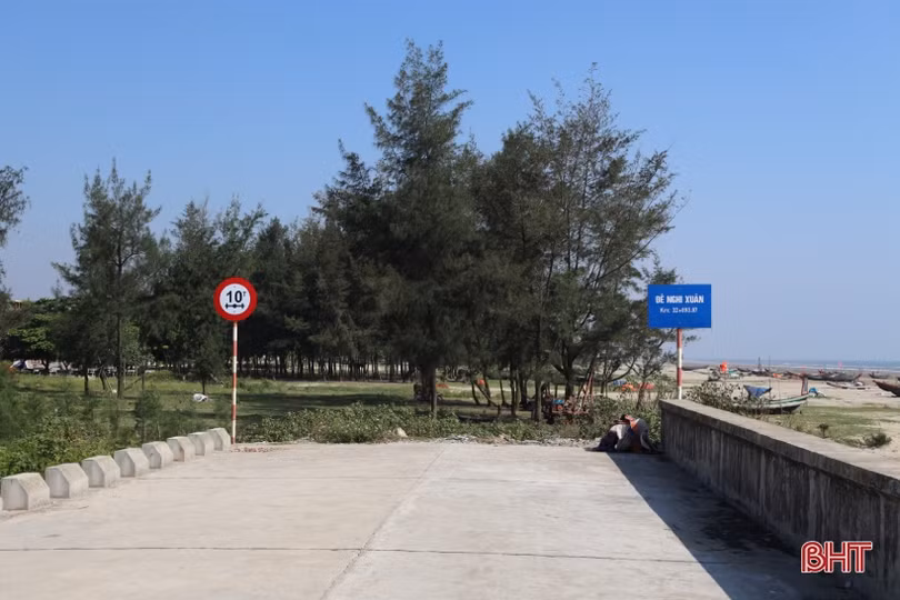Dở dang dự án đê biển hơn 370 tỷ đồng ở Nghi Xuân