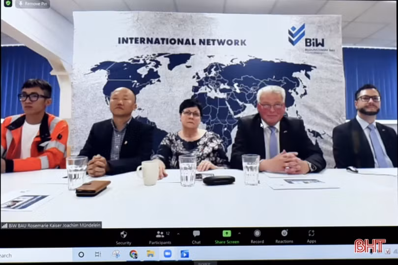 Tiếp tục mở rộng quan hệ hợp tác, tăng cơ hội cho học viên Hà Tĩnh sang Đức học tập và làm việc