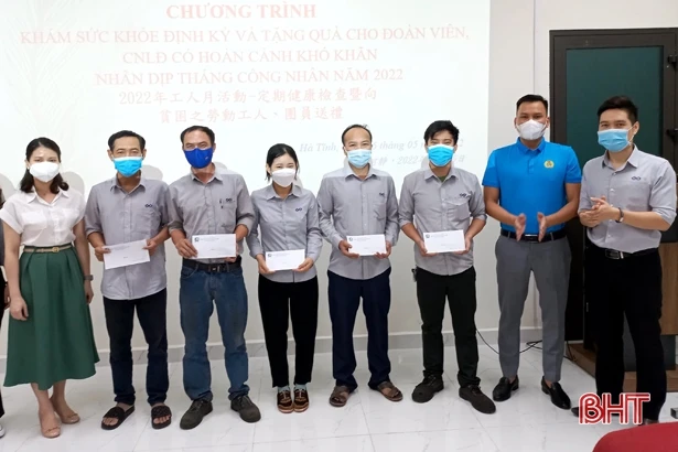 Các doanh nghiệp Hà Tĩnh tổ chức khám sức khỏe cho người lao động