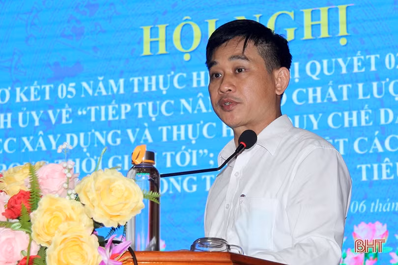 Tiếp tục phát huy có hiệu quả quy chế dân chủ cơ sở ở Hương Sơn