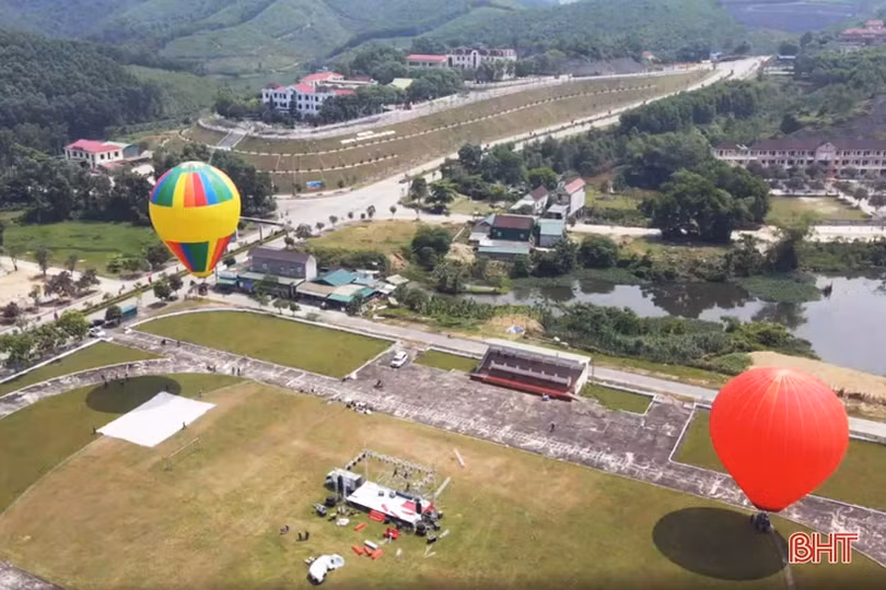 Thời tiết dịp bay khinh khí cầu tại Hà Tĩnh thế nào?