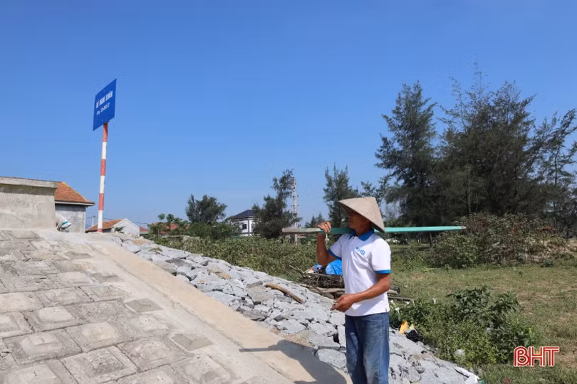 Dở dang dự án đê biển hơn 370 tỷ đồng ở Nghi Xuân