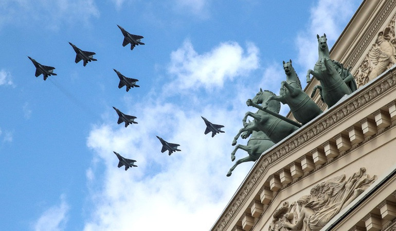 Nga công bố dàn chiến đấu cơ tham gia duyệt binh Ngày Chiến thắng