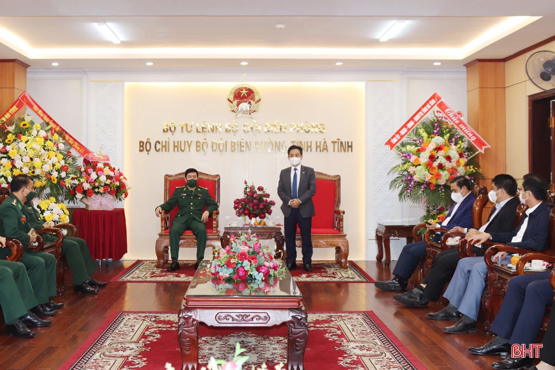 Lãnh đạo tỉnh chúc mừng ngày truyền thống Bộ đội Biên phòng
