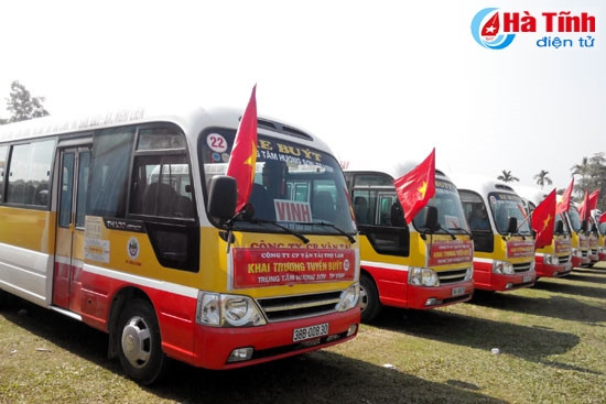 Chuẩn bị mở tuyến xe buýt TP Hà Tĩnh – Vũ Quang – Hương Sơn ảnh 1