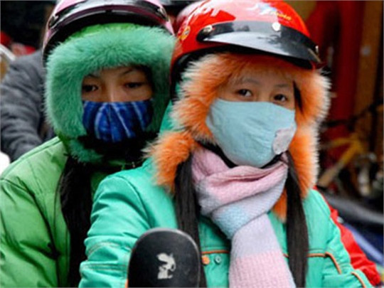 Miền Bắc rét đậm, vùng núi rét hại dưới 7 độ C ảnh 2 Miền Bắc rét đậm, vùng núi rét hại dưới 7 độ C ảnh 2