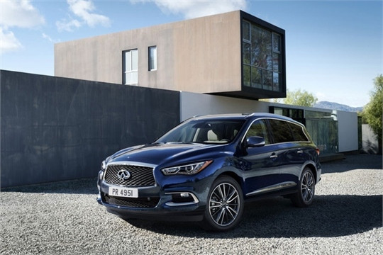 Crossover hạng sang Infiniti QX60 2017 trình làng sớm ảnh 1
