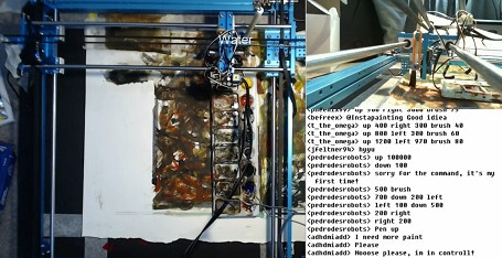 Ngắm tác phẩm tranh trừu tượng được vẽ bởi người máy trong 36 giờ ảnh 1