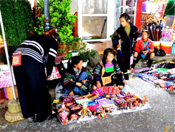 Trẻ thơ Sa Pa mưu sinh ngày đông ảnh 6