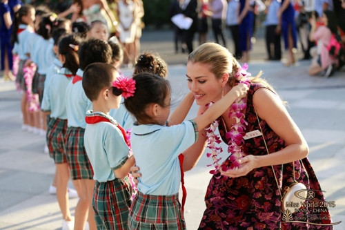 Những hình ảnh tuyệt mỹ của tân Hoa hậu Thế giới 2015 ảnh 10