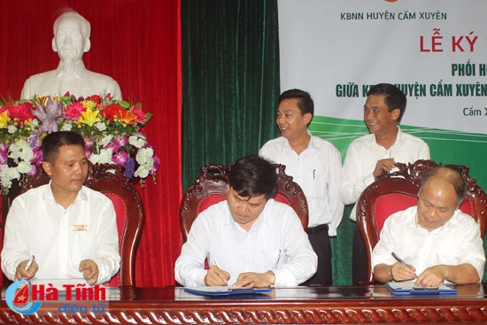 Phối hợp thực hiện tốt công tác thu ngân sách trên địa bàn Cẩm Xuyên ảnh 1