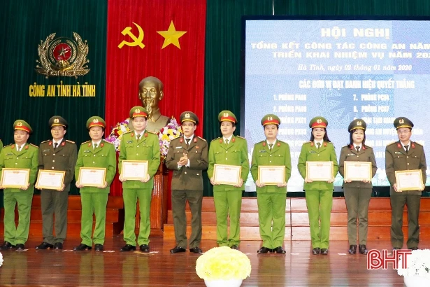 Công an Hà Tĩnh cần kiểm soát, xử lý chặt chẽ ngay từ khi dấu hiệu tội phạm mới hình thành