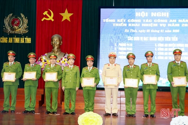 Công an Hà Tĩnh cần kiểm soát, xử lý chặt chẽ ngay từ khi dấu hiệu tội phạm mới hình thành