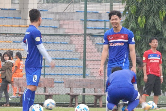 u23 viet nam tap duoi cai lanh 8 do cong phuong bao tin vui