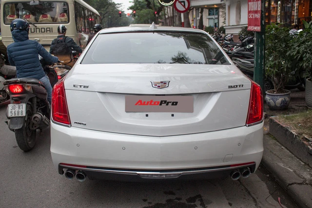 sedan hang sang cadillac ct6 premium luxury dau tien xuat hien tai viet nam