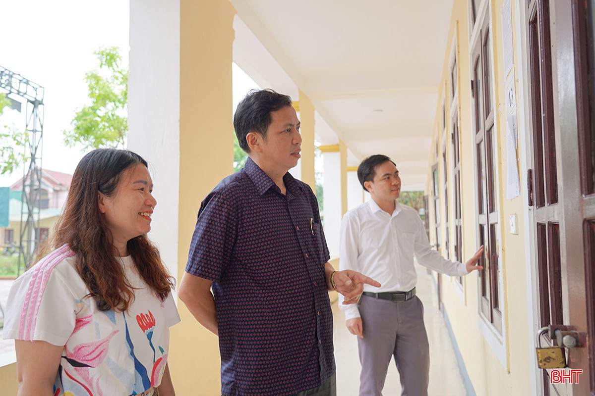 Trường THPT Lê Quý Đôn (TP Hà Tĩnh) đã bố trí đầy đủ cơ sở vật chất phục vụ kỳ thi. bqbht_br_1dsc02415.jpg