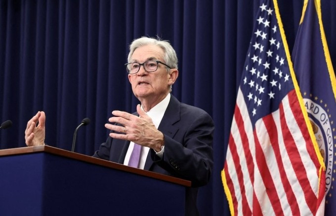 Chủ tịch Fed Jerome Powell trong cuộc họp báo tại Washington ngày 29/10. Ảnh: Reuters