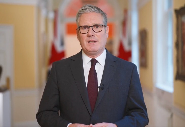 Thủ tướng Anh Keir Starmer tuyên bố công nhận chủ quyền Nhà nước Palestine ngày 21-9 - Ảnh: X/Keir Starmer Thủ tướng Anh Keir Starmer tuyên bố công nhận chủ quyền Nhà nước Palestine ngày 21-9 - Ảnh: X/Keir Starmer