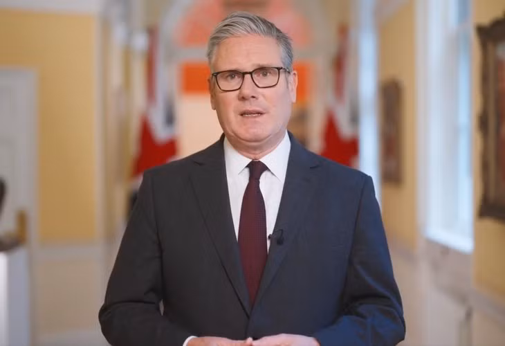 Thủ tướng Anh Keir Starmer tuyên bố công nhận chủ quyền Nhà nước Palestine ngày 21-9 - Ảnh: X/Keir Starmer