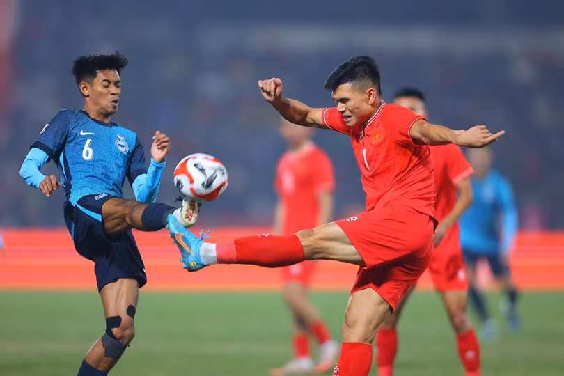 Xuân Son thi đấu ấn tượng ở ngay giải đấu đầu tiên cùng tuyển Việt Nam. Ảnh: Anh Tiến, Bảo Ngọc.