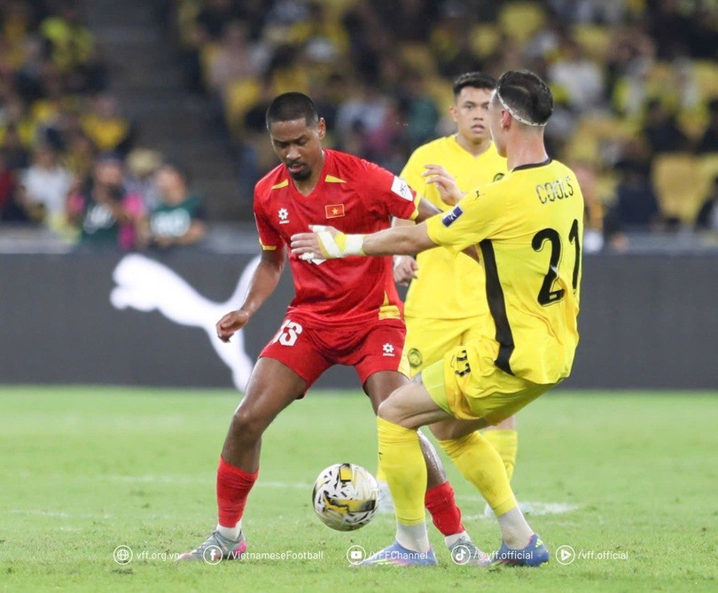 Dàn cầu thủ nhập tịch giúp Malaysia thắng đậm đội tuyển Việt Nam đến 4-0 (Ảnh: VFF). b3.jpg
