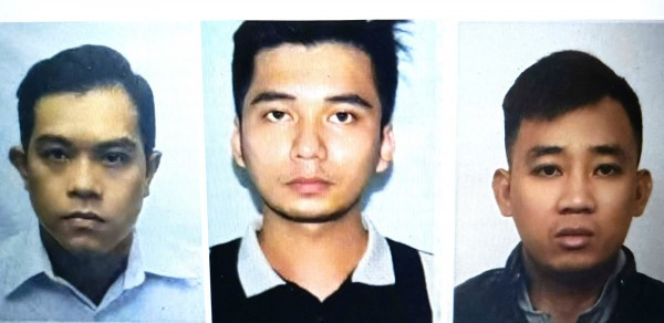 Các đối tượng gây án.