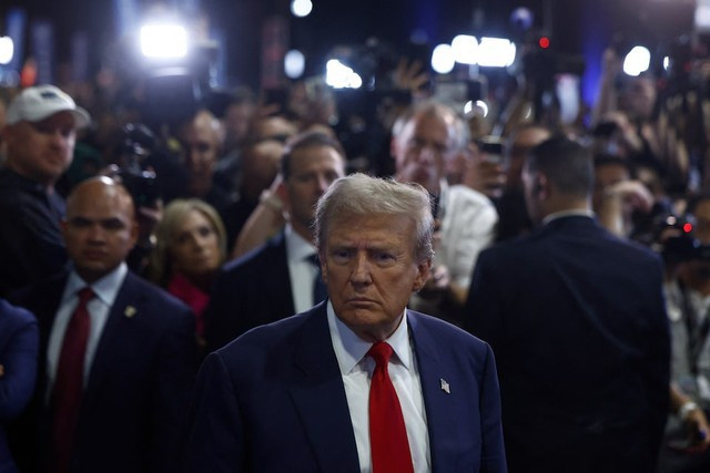 Một số quan chức, nhà tài trợ và cố vấn Đảng Cộng hòa cho biết ông Donald Trump đã làm hỏng cuộc tranh luận. Ảnh: Reuters Một số quan chức, nhà tài trợ và cố vấn Đảng Cộng hòa cho biết ông Donald Trump đã làm hỏng cuộc tranh luận. Ảnh: Reuters