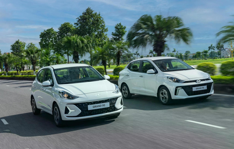 Hyundai Grand i10 là mẫu xe đa dạng phiên bản nhất trong phân khúc cỡ A gầm thấp. Ảnh: TC Motor. Hyundai Grand i10 là mẫu xe đa dạng phiên bản nhất trong phân khúc cỡ A gầm thấp. Ảnh: TC Motor.