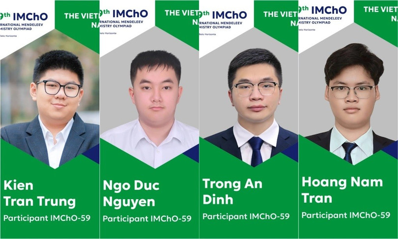 Từ trái qua: Trung Kiên, Ngô Đức, Trọng An và Hoàng Nam. Ảnh: Ban tổ chức 123.jpg