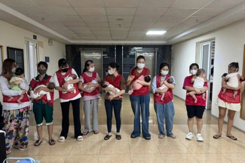 Các cháu bé được giải cứu (Ảnh: M.H.). a1-8569.jpg