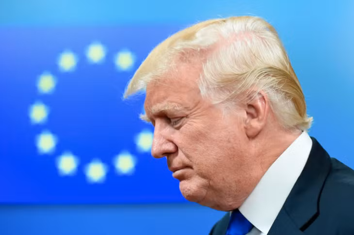 Ông Trump nói Liên minh châu Âu tệ hơn Trung Quốc về nhiều mặt - Ảnh: AFP