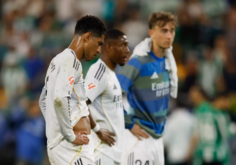 Real nguy cơ trắng tay mùa này. Ảnh: Reuters.