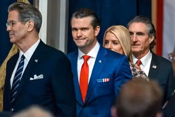 Ông Pete Hegseth đã chính thức được Thượng viện Mỹ phê chuẩn làm bộ trưởng Quốc phòng. Ảnh: New York Times.