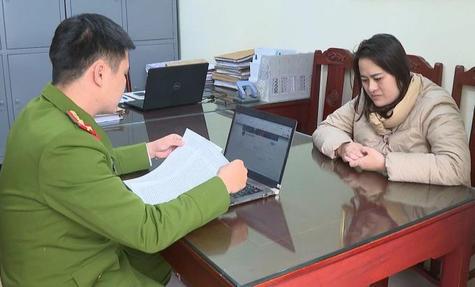 Theo cảnh sát, nghi can Phương Mai đã thừa nhận hành vi phạm tội. Ảnh: Lam Sơn