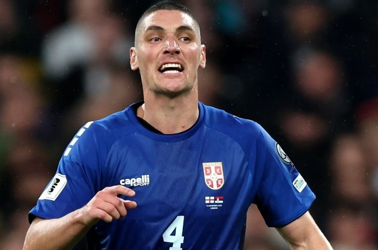 Hậu vệ Nikola Milenkovic (Serbia - 35 triệu euro): Chiến thắng 2-1 trước Latvia ở lượt trận cuối là không đủ để Serbia giành vé play-off từ tay Albania.