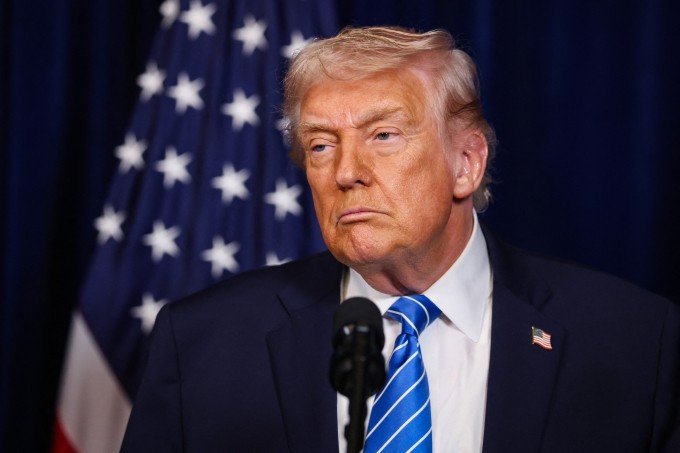 Tổng thống Donald Trump tại Mar-a-Lago, bang Florida ngày 28/12/2025. Ảnh: AFP