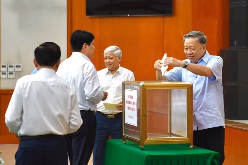 Tổng Bí thư, Chủ tịch nước Tô Lâm tại lễ phát động. (Nguồn: Vietnam+)