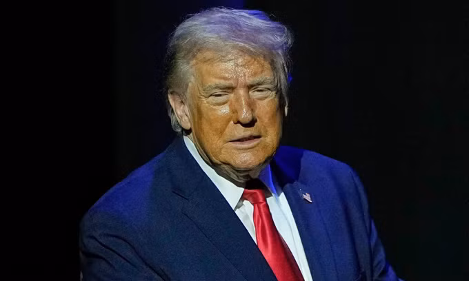 Tổng thống Mỹ Donald Trump tại Detroit, Michigan hôm 13/1. Ảnh: AP