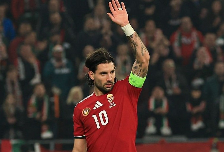 Tiền vệ Dominik Szoboszlai (Hungary - 85 triệu euro): Ngôi sao thuộc biên chế Liverpool nỗ lực nhưng vẫn không thể gồng gánh tập thể Hungary giải cơn khát World Cup kéo dài từ năm 1986.