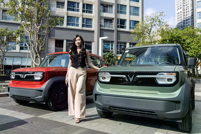 VinFast VF 3 là một trong những lựa chọn ôtô rẻ bậc nhất tại Việt Nam. Ảnh: Phương Lâm.