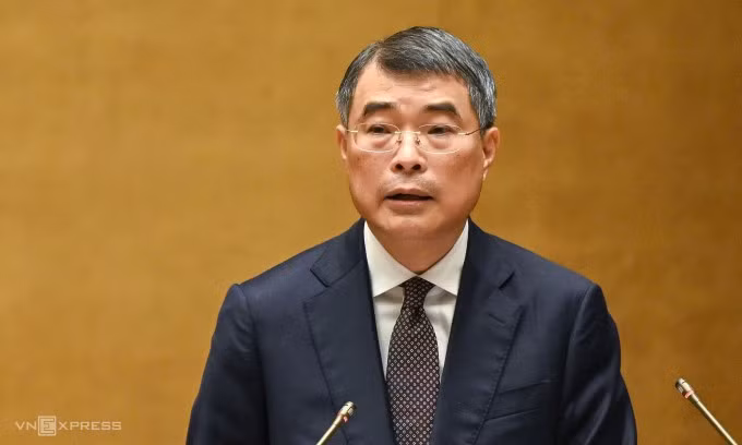 Trưởng ban Tổ chức Trung ương Lê Minh Hưng phát biểu sáng 7/2. Ảnh: Giang Huy