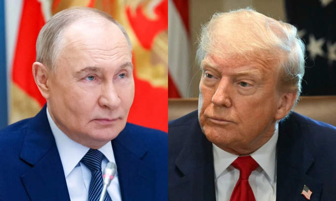 Tổng thống Vladimir Putin (trái) và Tổng thống Donald Trump. Ảnh :AFP Tổng thống Vladimir Putin (trái) và Tổng thống Donald Trump. Ảnh :AFP