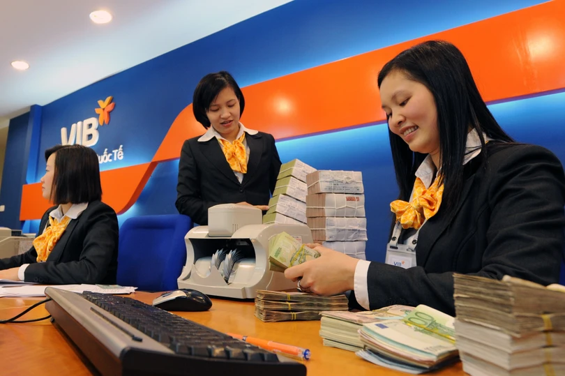 Bình quân 3 quý vừa qua, nhân viên VIB nhận mức thu nhập 31,4 triệu đồng/tháng. Ảnh: Nam Khánh.