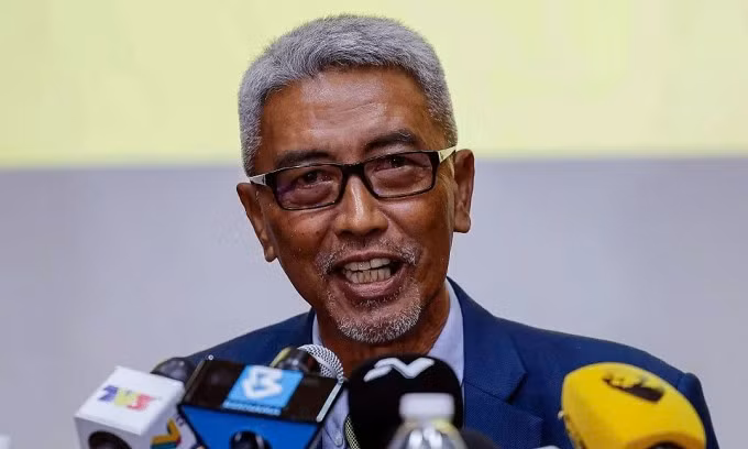 Quyền Chủ tịch LĐBĐ Malaysia, Yusoff Mahadi. Ảnh: Harian Metro