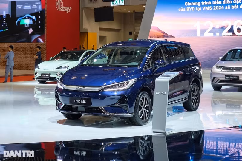 BYD đang là hãng xe điện Trung Quốc mở bán nhiều sản phẩm nhất tại Việt Nam (Ảnh: Nguyễn Lâm).