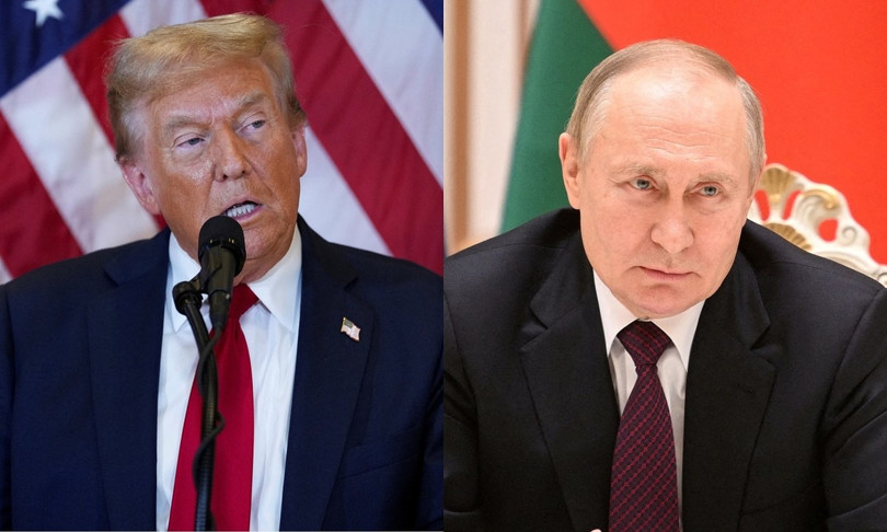 Tổng thống Trump (trái) và Tổng thống Putin. Ảnh: Reuters e11b32d7-edbb-4214-94e7-b4ec3face9d4.jpg